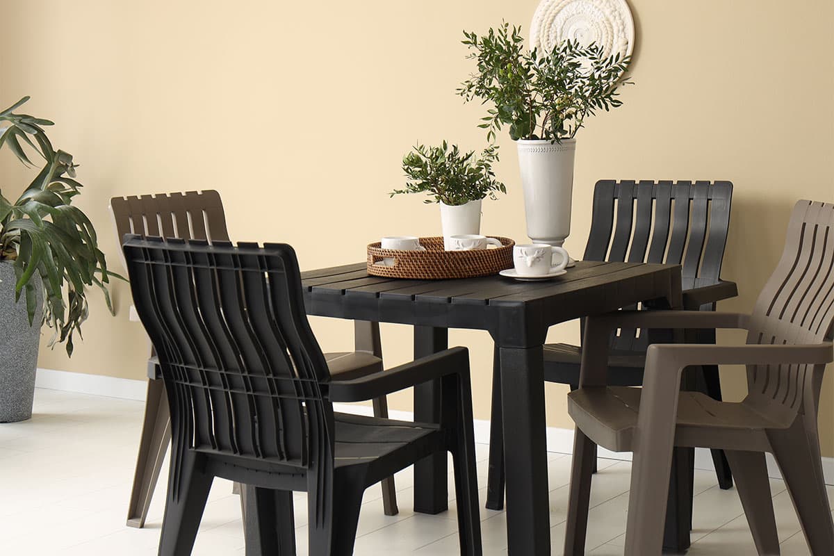 Комплект мебели b:rattan Boston Set антрацит